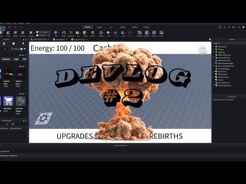 I Tried Making a Roblox Game (Day 2)