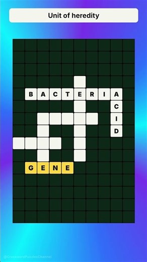 Daily Crossword Puzzles - Science & Space Trivia Quiz Shorts (2026-08-23)