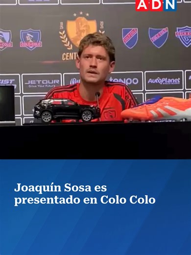 El nuevo refuerzo Joaquín Sosa de Colo Colo