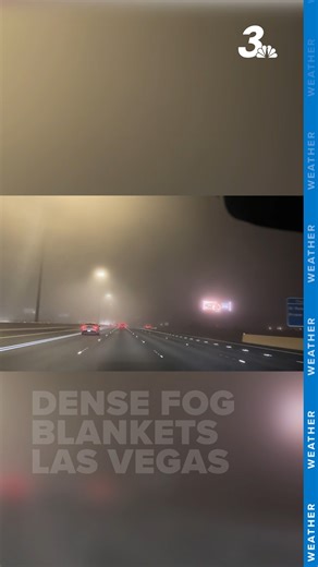 Check out some of the fog that has blanketed Las Vegas over the last few hours! MORE >> news3lv.com | KSNV News 3, Las Vegas