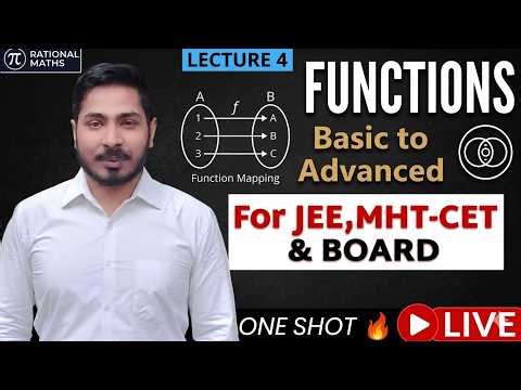Functions Lecture 4: Modulus & Greatest Integer Function | Graph, Properties Tricks | JEE & MHT-CET