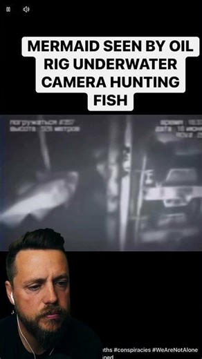 underwater camera catches a mermaid?!