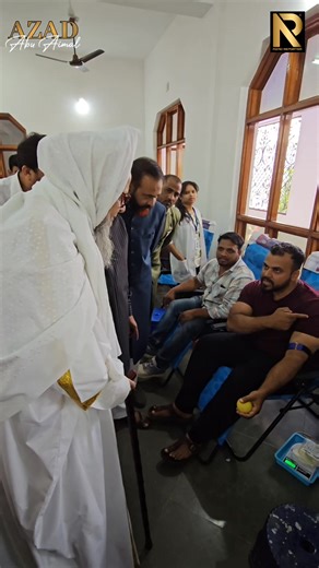 || LIVE || Hyderabad's Biggest Blood Donation @ Darul Uloom Hyderabad, Madarsa Aqil Sahab #AbuAimalAzad | Azad Reporter Abu Aimal