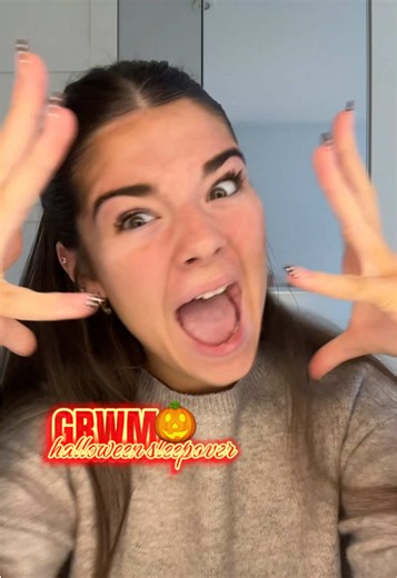 Halloween GRWM Makeup for a Cute Sleepover Look