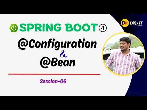 ApplicationContext, Configuration Classes, @Configuration, @Bean | Spring Boot 4 Full Course #06