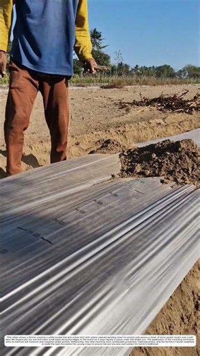Bed Stabilization Method: How Manual Pegging Transforms Loose Mulch Into Tight Beds 