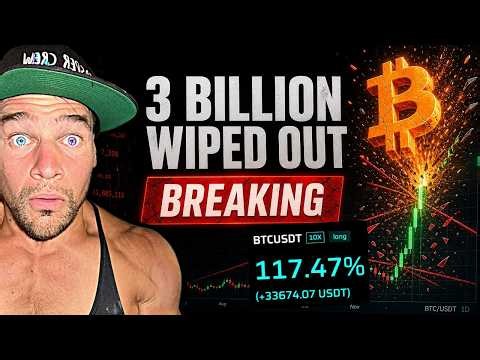 BITCOIN JUST EXPLODED — $3 BILLION WIPED OUT! THIS CHANGES EVERYTHING (LIVE)