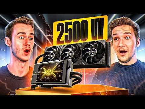 Une RTX 5090 à 2500W chez MSI… (ça brûle ?)