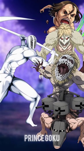 Armin Vs Bertholdt Colossal Titan 🔥 Levi Vs Erwin 💀 War Hammer Titan Vs 5 Titan Shifters 😱#aot