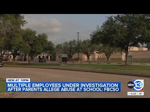Multiple employees under investigation after parents alleged abuse at Burton Elementary School, FBC