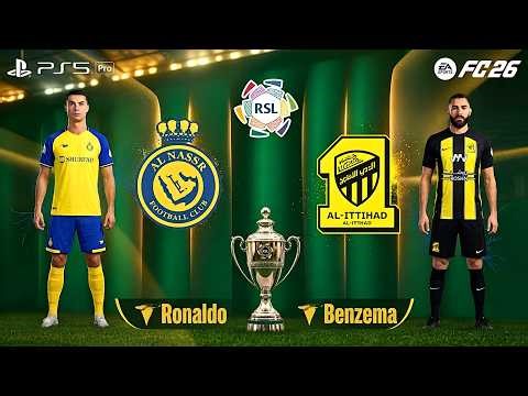 FC 26 | Al-Nassr vs Al-Ittihad | Saudi Pro League 2026 | Cristiano Ronaldo vs Moussa Diaby