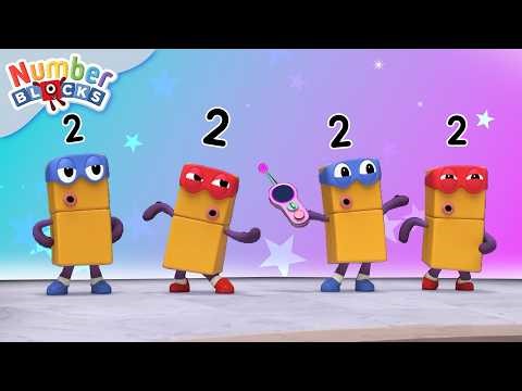 First Grade Math Homework Help | Learn to Count for Kids Compilation | Number Cartoon | Numberblocks