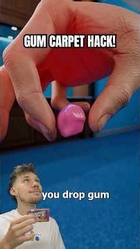 Gum Carpet Hack!