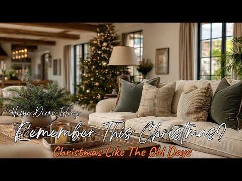 Vintage Christmas Decor 2026 🎄 The Timeless Look Making a Comeback