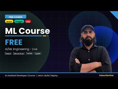 Free Machine Learning Course 2026 🔥 | Beginner to Advanced ML Full Course | Python + Projects