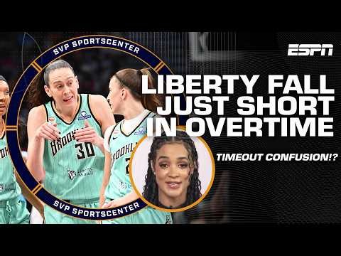 TIMEOUT CONTROVERSY 😬 Liberty unaware they had a timeout late in series loss to Dream | SC with SVP