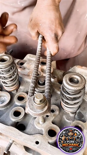 Compress Valve Springs Like a Pro 😱 Engine Rebuild Hack!
