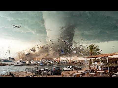 Spain Hit by Massive Tornado! Waterspout Slams Puerto de Mazarrón, Murcia, Waterfront in Ruins