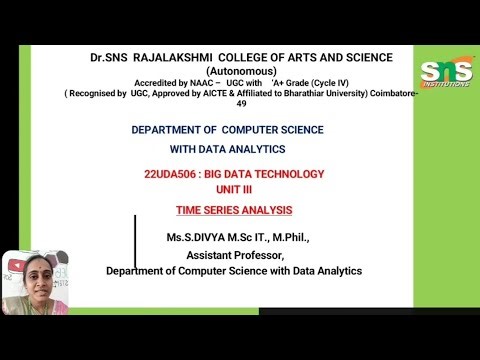Time Series Analysis | Big Data Technology | SNS INSTITUTIONS 