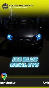 Honda Brio Headlight Upgrade | Bi-LED Projector + Ice Blue Devil Eye - Simple Yet Cool 🔥
