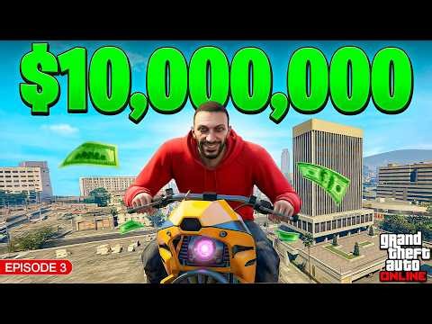 I Made $10,000,000 in ONE Day Using This GTA Online Strategy (Bum to Billionaire #3)