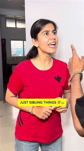 Just Sibling Things 💯😂 #youtubeshorts #shortsfeed #viral #trending #siblings #relatable