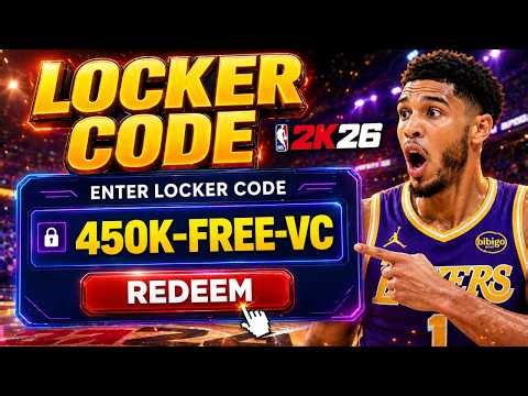 *NEW* Locker Codes for NBA 2K26 💰 WORKING 2K26 Locker Codes for 450K FREE VC FAST