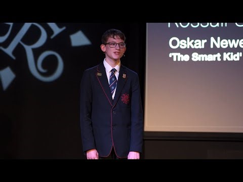 'The Smart Kid' | Oskar Newell | TEDxRossall School