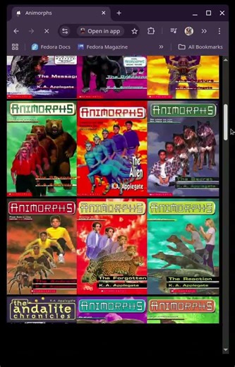 Arkham Digital Library: Animorphs Room