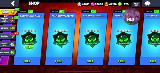 Omg mega opening with nlsmod 😈 tutorial in profile #legendary #brawl #nls