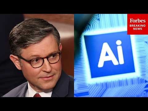 JUST IN: Speaker Of The House Mike Johnson Speaks With CNN About Push For Federal AI Regulation