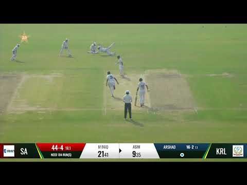 Live | KRL vs Sahir Asst | President Trophy | Day 03 | (NSK) Karachi | M2V1S