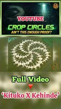 Crop circles created by highly intelligent beings! #cropcircles #extraterrestrial #alienmessage #ufo