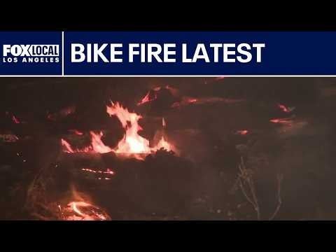 Crews make progress in Santa Clarita fire containment