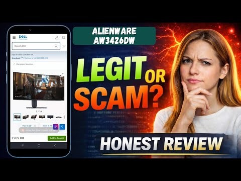 Alienware AW3426DW Review: Is Alienware AW3426DW Gaming Monitor Legit | Is It Worth It and Safe