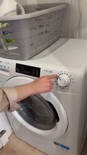 Instructions for using Candy washing machine #airbnb #airbnbhosttips #candywachinemachine #candy