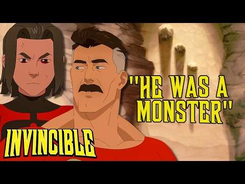 Omni-Man Builds A Grave For Conquest | Invincible Season 4