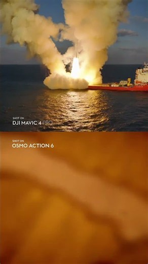 Sea Launch. No Second Take. | DJI Osmo Action 6 & DJI Mavic 4Pro