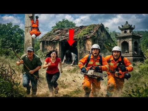 Time Lapse: 72 Hours Horror 😱 Woman Becomes Giant Python Attacking Workers Inside Abandoned House