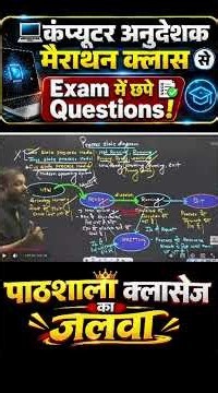 Computer Anudeshak Exam 2026: Exam में हुबहू छपे प्रश्न | Pathshala Classes #shorts