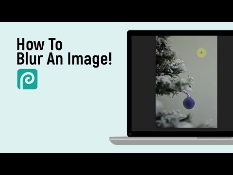How to Blur An Image on Photopea [easy]