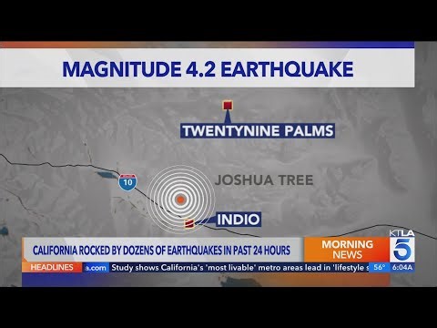 4.2 magnitude quake strikes Southern California overnight