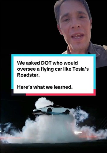 Who has oversight of a car that flies, hovers or otherwise defies gravity? We asked Department of Transportation officials, after Tesla unveiled its new Roadster Rocket on Friday. The answer? It isn't readily clear. CBS News' Kris Van Cleave has more on how cars that defy gravity, like this one, could be regulated by government agencies. #news #tesla #transportation #faa #flying