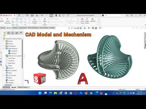 Advanced parametric Structure Design in Solidworks | Solidworks tutorial for beginners