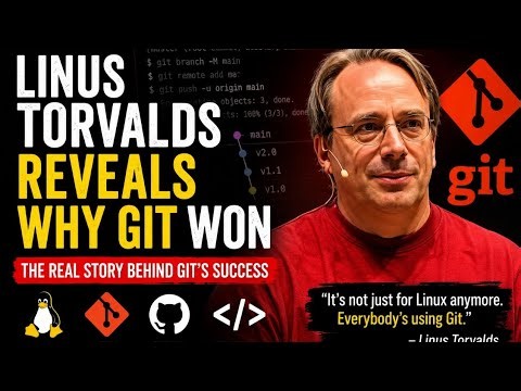 Linus Torvalds Explains Why Git Became So Popular
