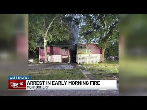 Arrest made in early morning Montgomery fire