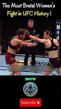 The Most Brutal Women’s Fight in UFC History! #mma #ufc