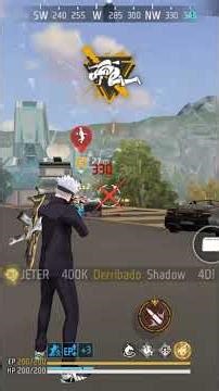 Surprising a random squad from around the world and they call me a hacker! 😱 #freefire