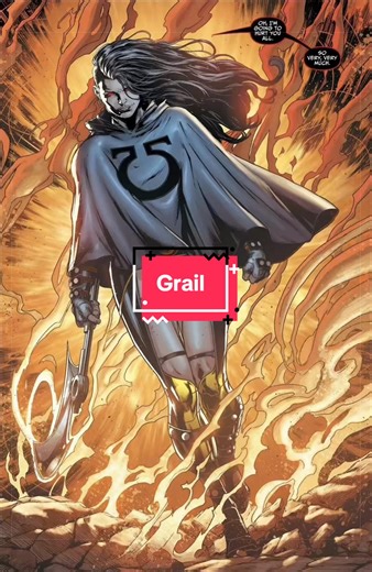Let’s talk about Grail, Daughter of Darkseid whos name rhymes with fail. Created by Geoff Johns and Jason Fabok this villain has so much potential as a strong Wonder Woman villain but ultimately she’s just edge with not much substance. #wonderwoman #grail #dccomics #myrinablack #dianaofthemyscira