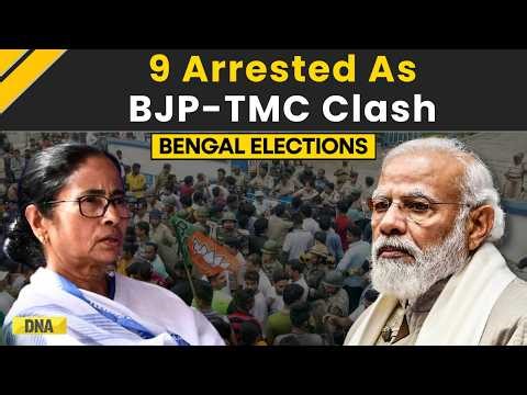 Bengal Election 2026: Nine Arrested After BJP TMC Clash In Kolkata | West Bengal Election 2026